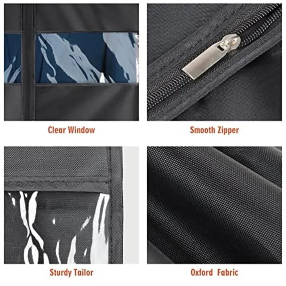 Garment Bag 43 Inch Suit Cover Travel Storage Oxford Fabric Set of 5
